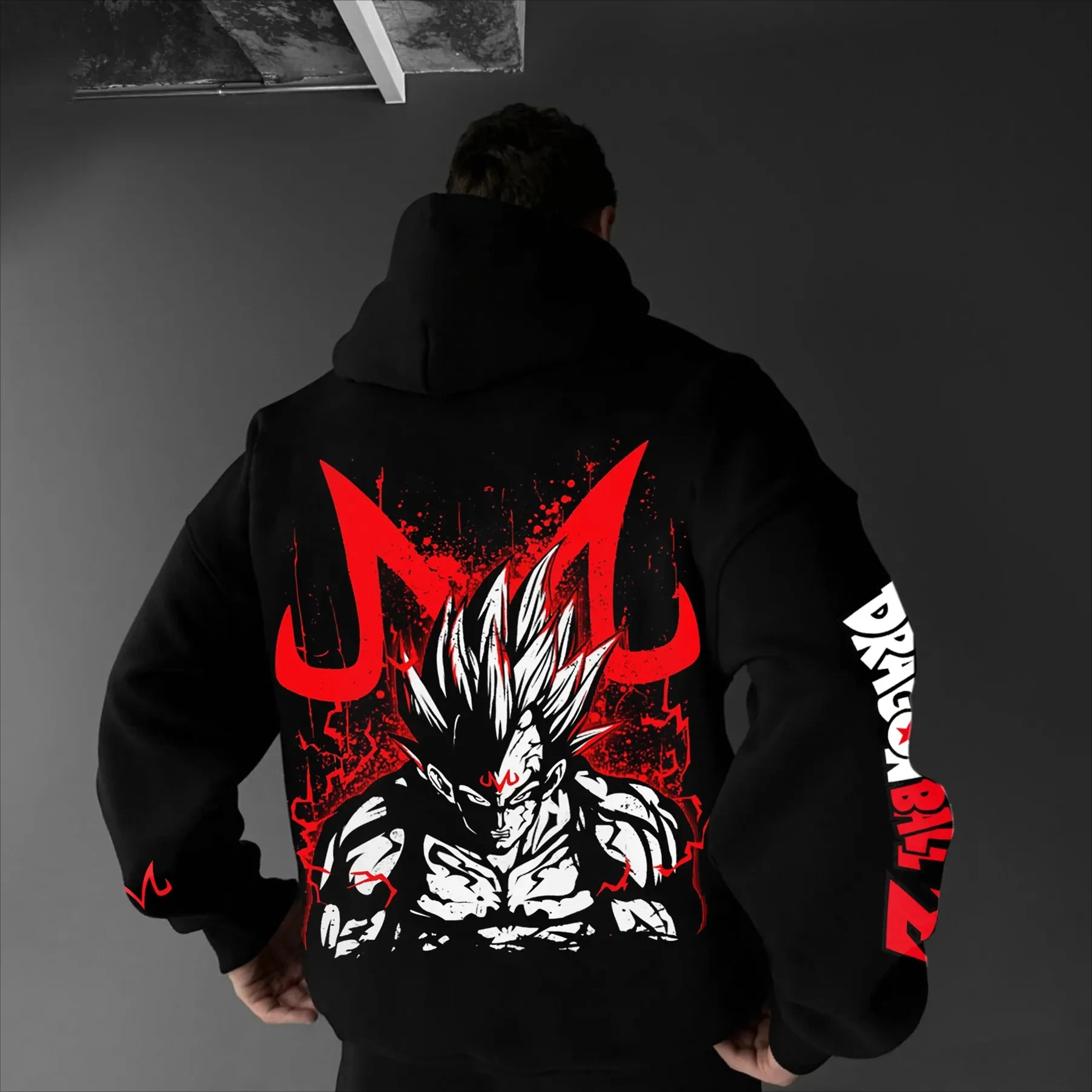 

Dragon Ball GOKU аниме периферийная толстовка с принтом корейский осенне-зимний теплый модный свободный мужской и женский хлопковый свитер