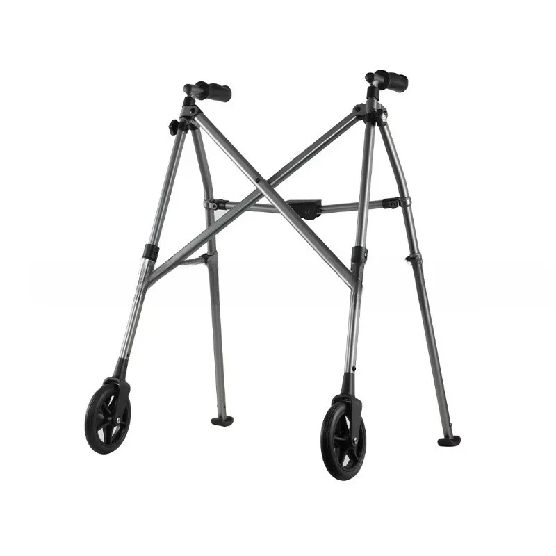 Walking aids, foldable walking aids with wheels