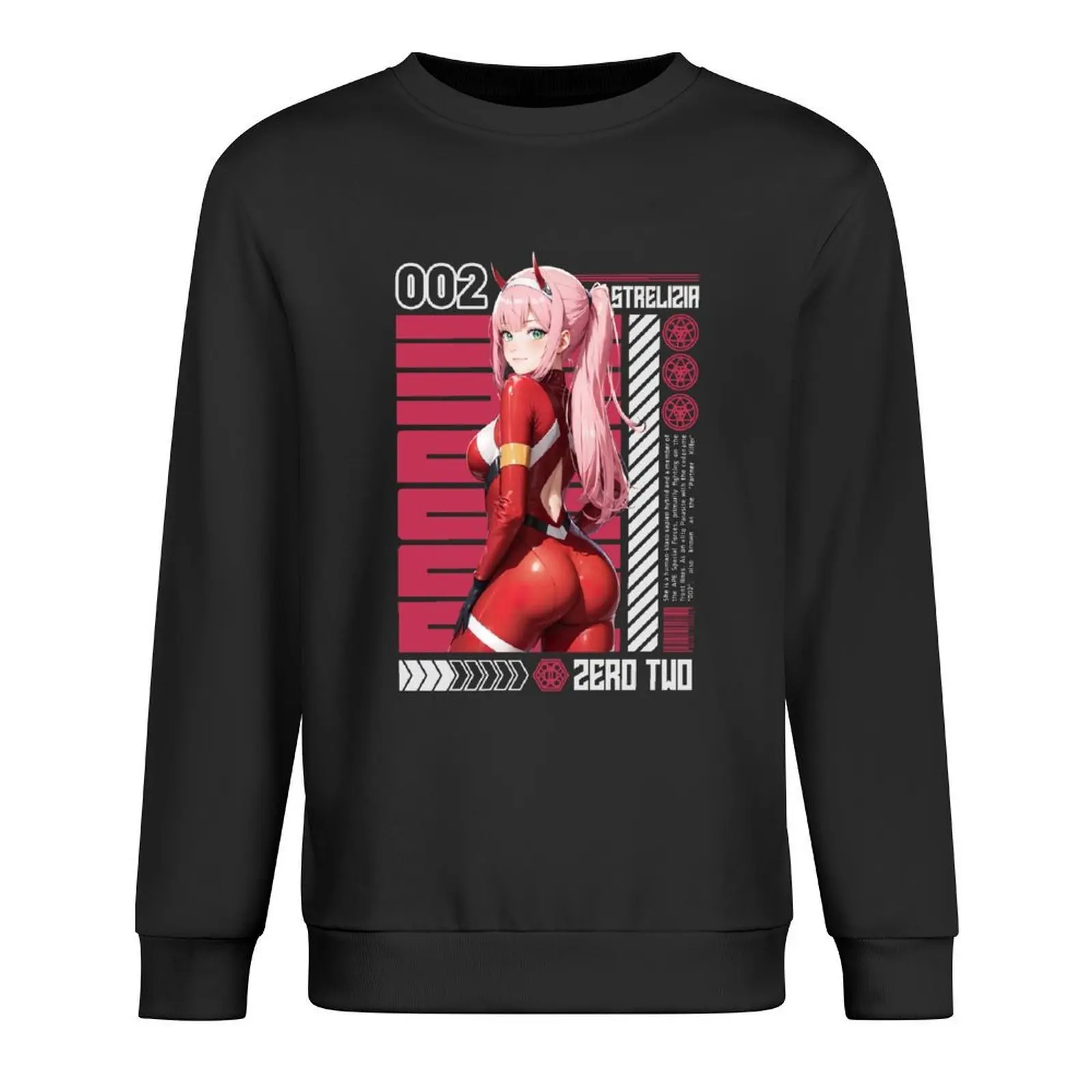 

Casual 002 Anime retro techno art Pullover men clothing tracksuits tracksuit men autumn clothes pullover