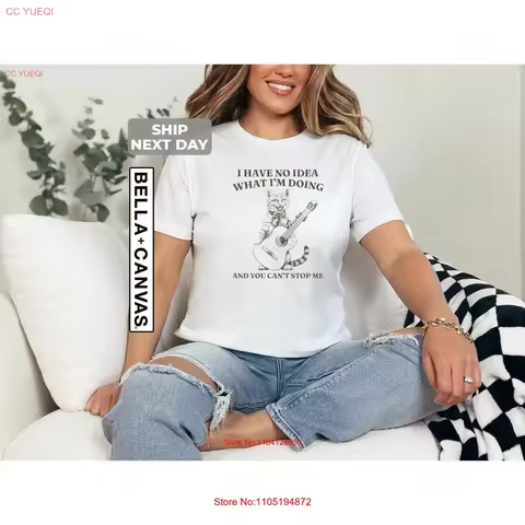 I Have No Idea What I'm Doing and You Can't Stop Me Funny CaT T Shirt Vintage Lovers Ideas Cute Animals vintage Washed graphic