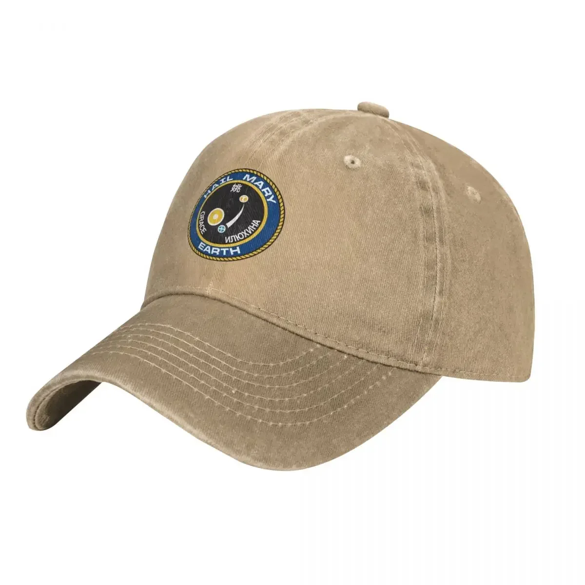 Project Hail Mary Mission Patch Cap Cowboy Hat Golf hat man sun hat golf men Women's