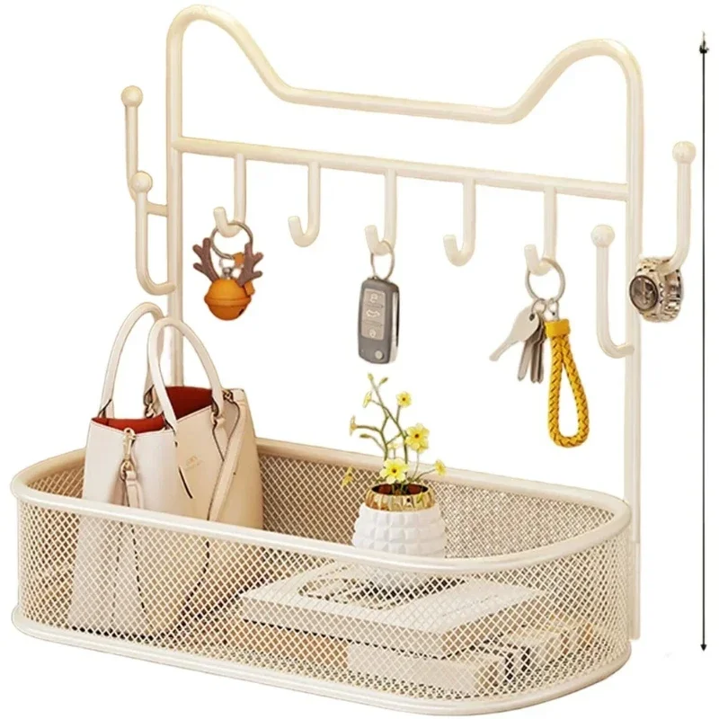 Key storage, sundries box, entrance ornament, decorative box, desktop finishing rack, shelf on the shoe cabinet at the door