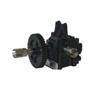 Metal Rear Gearbox Gear Box Assembly For XLF F16 F17 F-16 F-17 1/14 RC Car Spare Parts Accessories