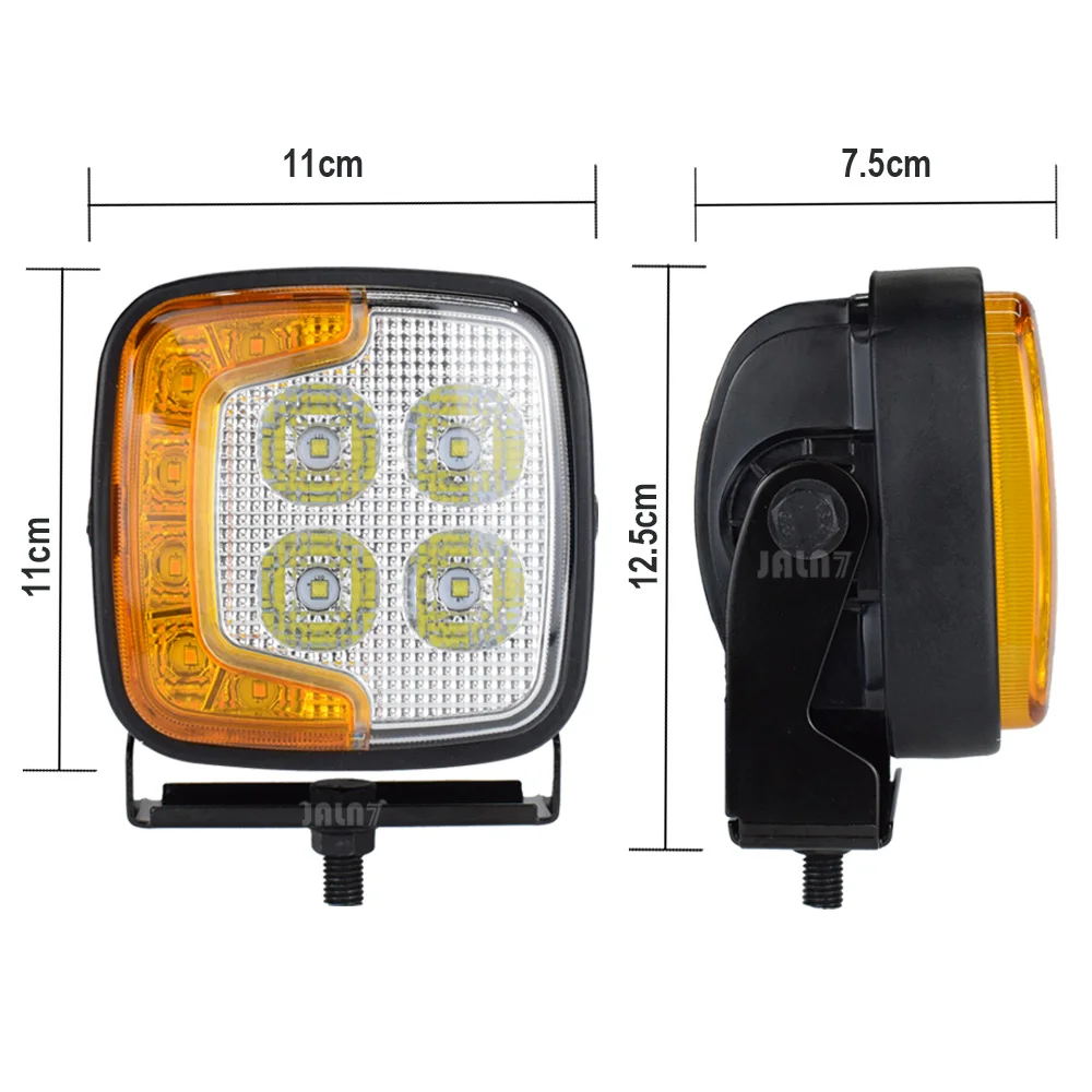 LED  Combination Lamp Turn Signal Forklift Front/Rear headlights 12V 24V arvester tractor trailer headlights excavator tractor