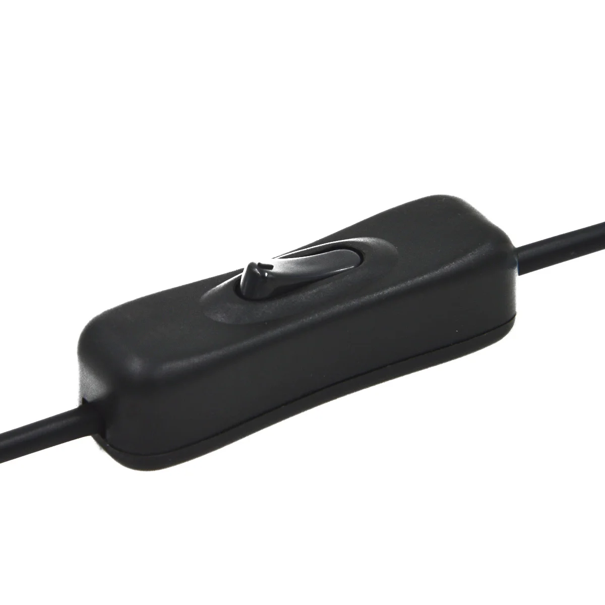 

5.5x2.1mm Dc Power Cable Male to Female Extension Inline Switch Black Plastic Metal Socket 5.5x2.1mm Power Cable