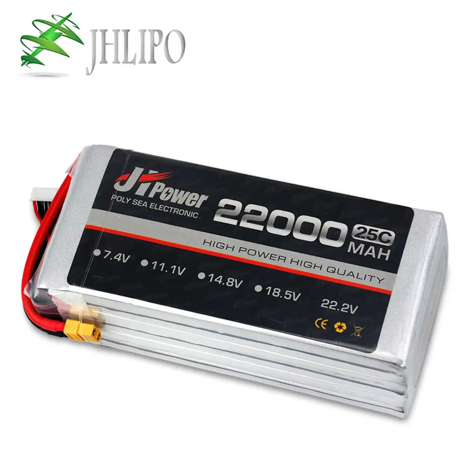 LiPo 3S 4S 5S 6S 22000mAh RC LiPo Battery 11.1V 14.8V 18.5V 22.2V 25C for RC Car Helicopter Boat RC Drone XT60 XT90 EC3 EC5