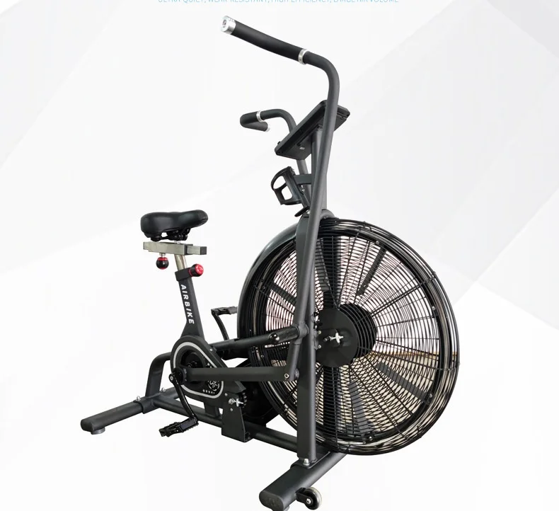 Commercial Crossfits Fan Bicycle Airbike Comfortable Adjustable Seat  Air Bike