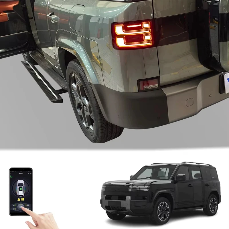 WJ Electric Power Step Accessories - Retractable Side Pedal For Pard TI7 SUV