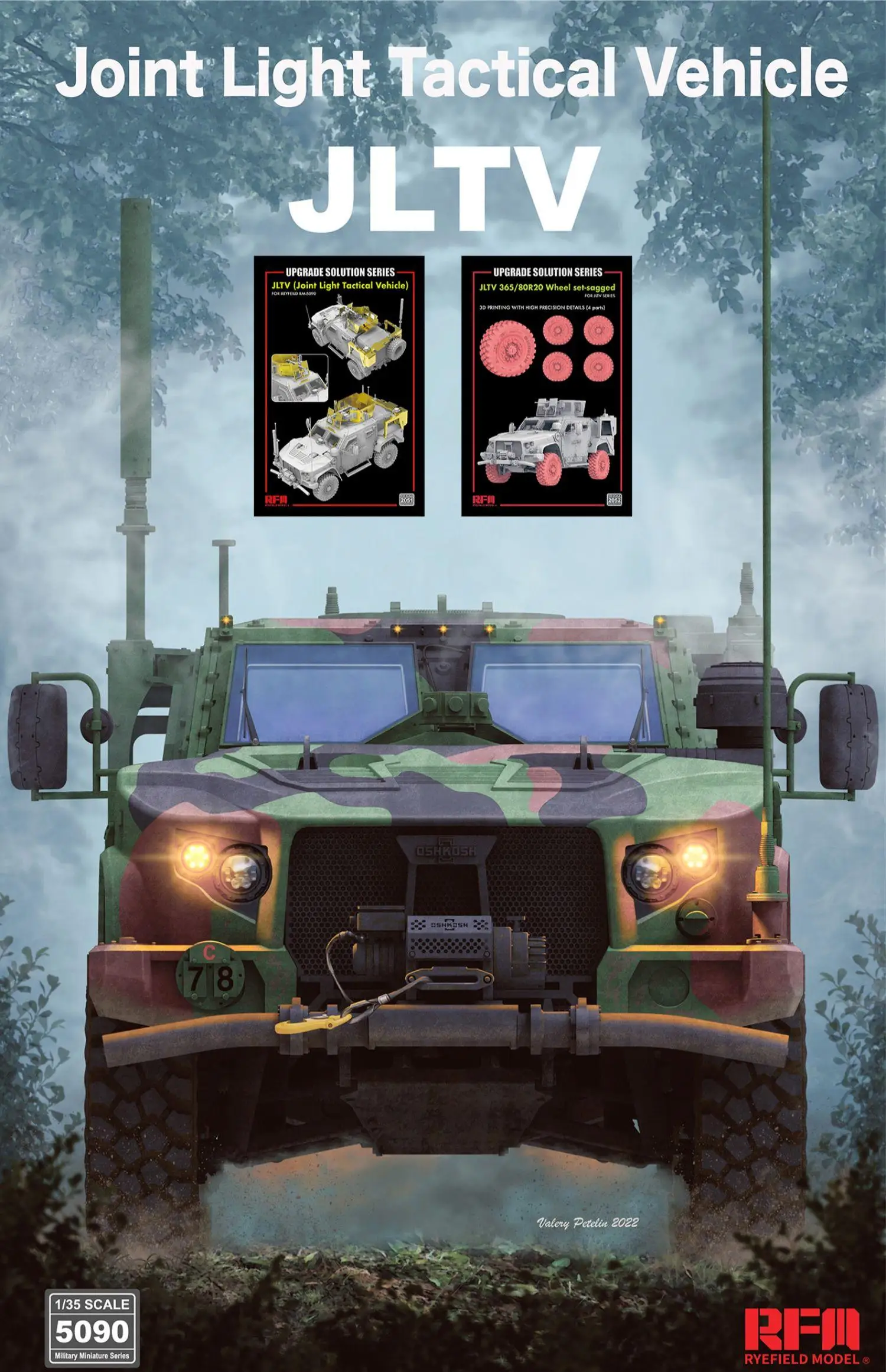 RYEFIELD RM-5090 Joint Light Tactical Vehicle + RM-2051 Upgrad + RM-2052 Upgrad