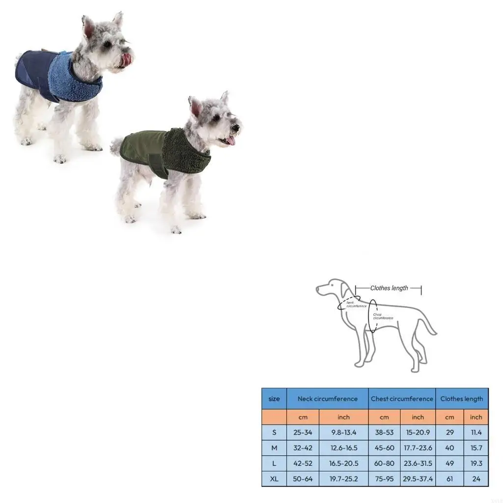 

X4YE Dog Winter Furry Vest for Dogs Boy Girl Dogs for Indoor and Outdoor Use