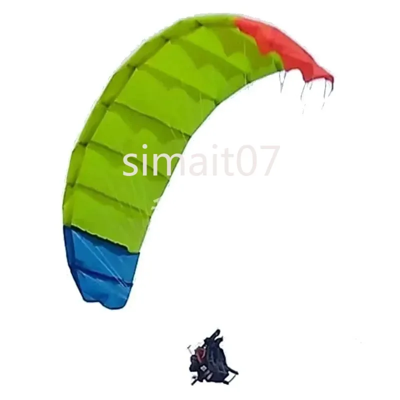 Fly Leaf 1.0 1M RC Paraglider - Bright LED Stunt Drone for Family Fun & Pet Interaction