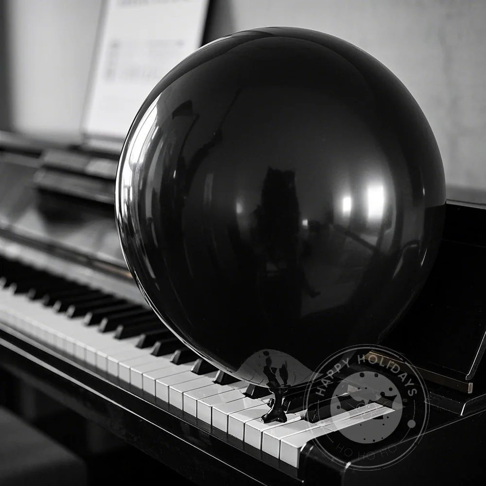 

36 Inch Giant Black Balloons Latex Performance Decor Big Balloon Party Celebration Festival Decorations Engaged Wedding Decor