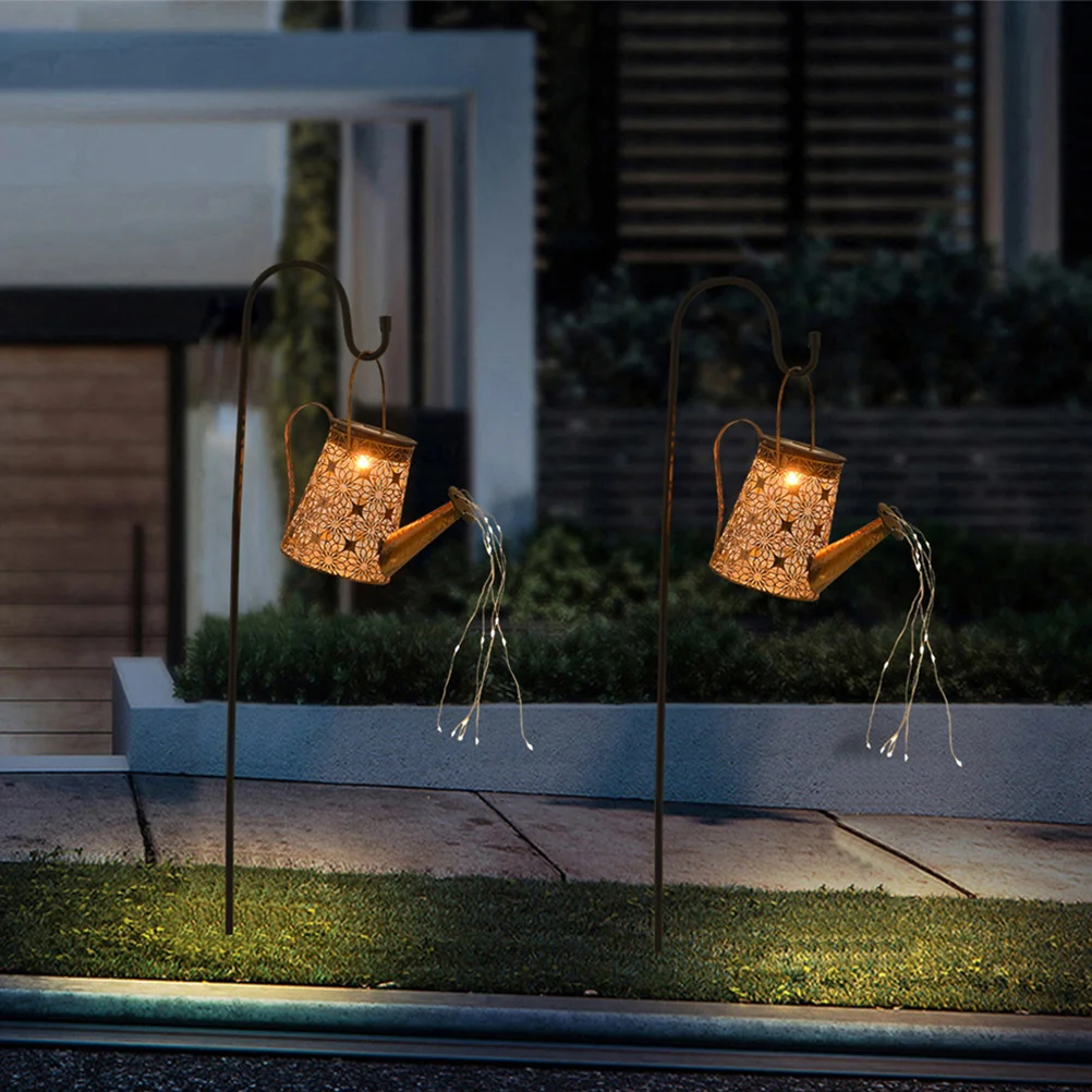 

Solar Watering Can Lights Waterproof IP65 Outdoor Solar Garden Decor Lamp Warm Light for Lawn Yard Patio Decoration