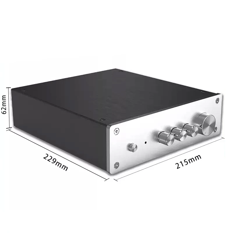215*62*229mm All-aluminum alloy F1-tone preamplifier aluminum case DIY chassis