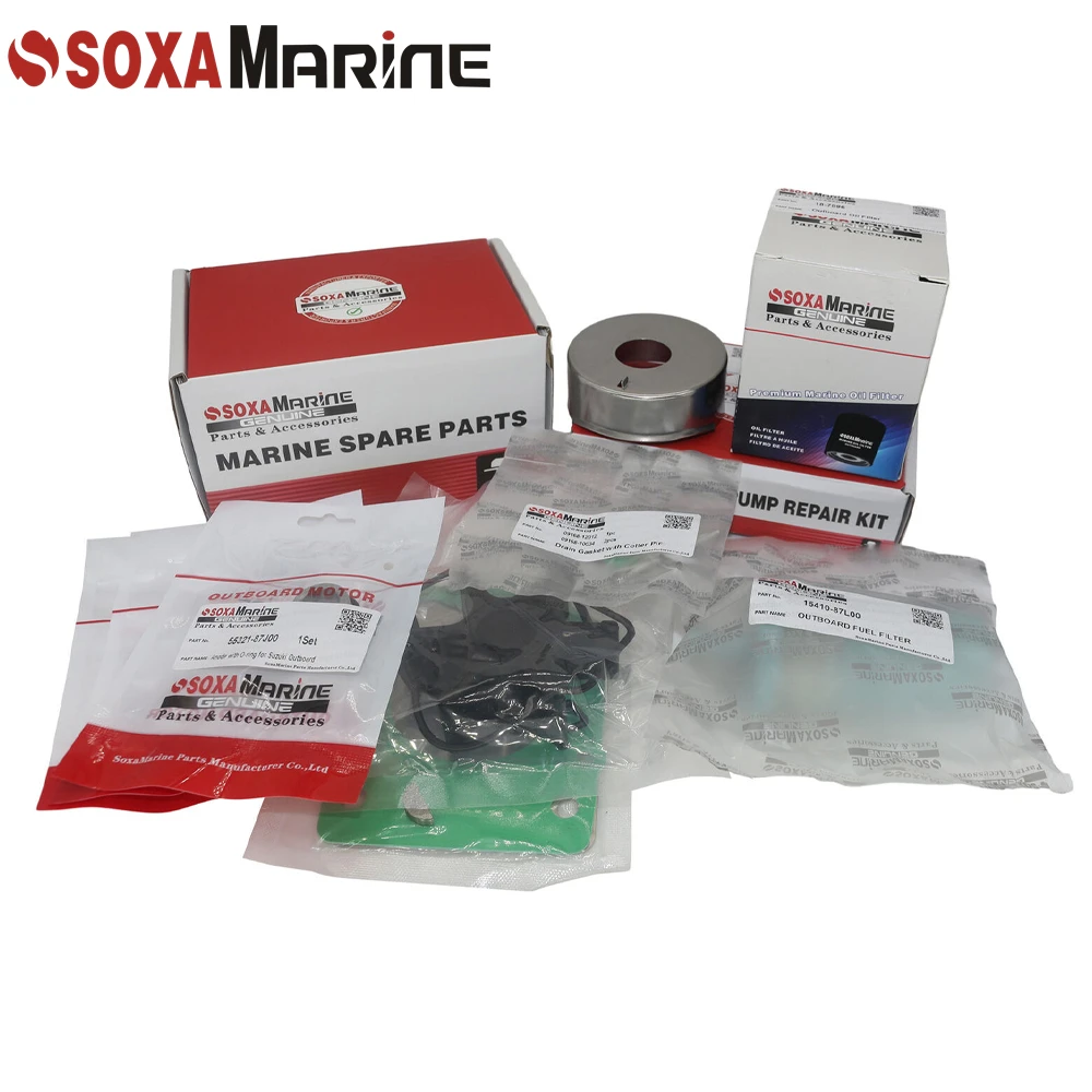 Suzuki DF 70 80 90 HP Outboard Motor Maintenance Kit 17400-87810 17400-87811