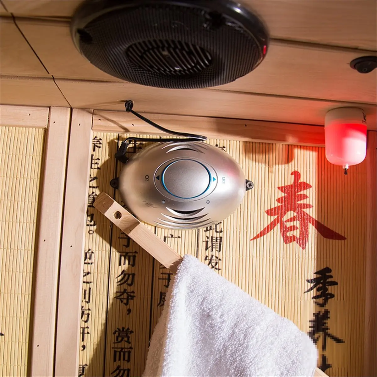 MALL Sauna Oxygen Ionizer, Sauna for Dry Sauna Use to Keep Sauna Smelling Clean, Enhance Sauna Experience, Sauna Accessories