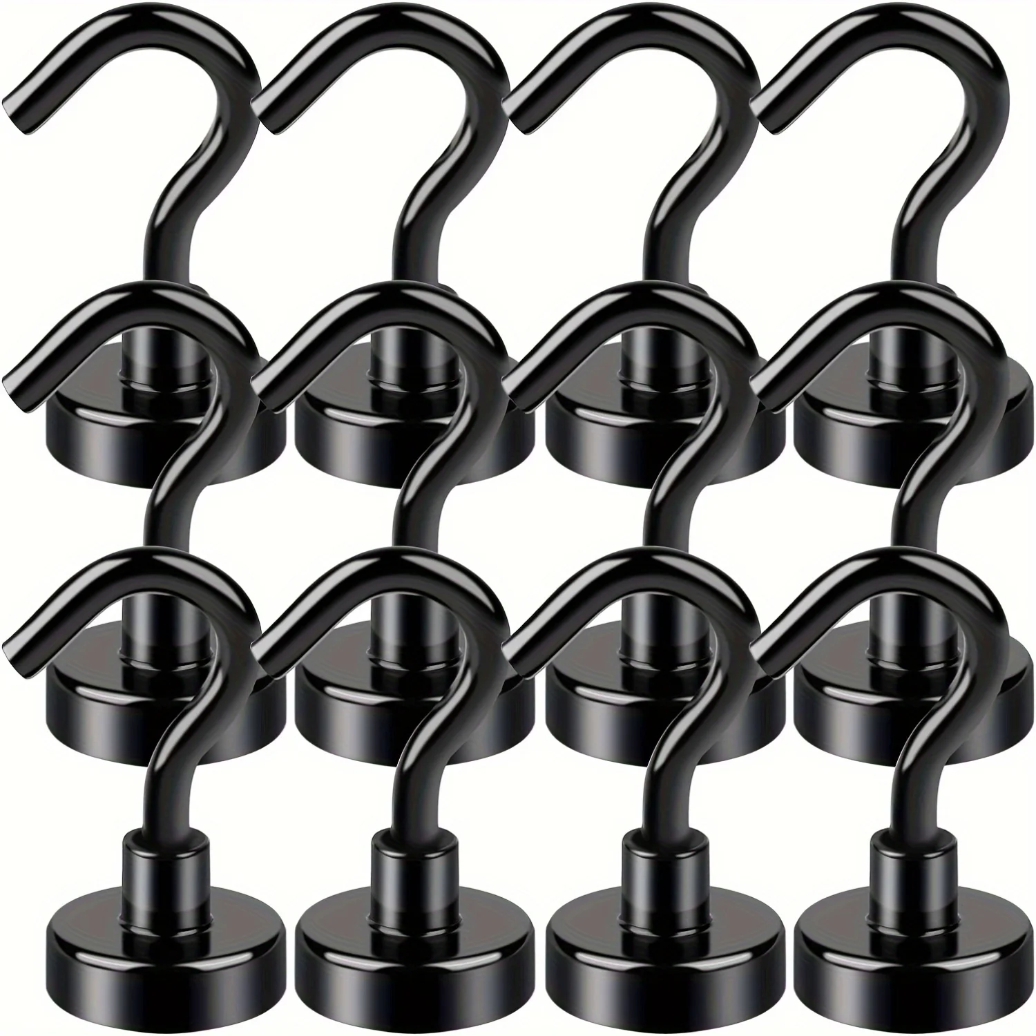 12-Pack Extra Strong 25 Pound   - Premium Quality, Rust-resistant for Cruise Ship Adventures, Camping Trips, Kitchen Organizatio