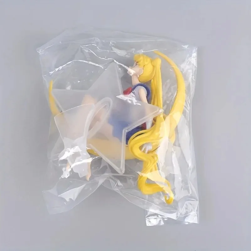 15CM Sailor Moon PVC Anime Figure Toys Cartoon Tsukino Usagi Manga Figurine Cake Decorations Accessories Model Dolls Gidts Kids view 6