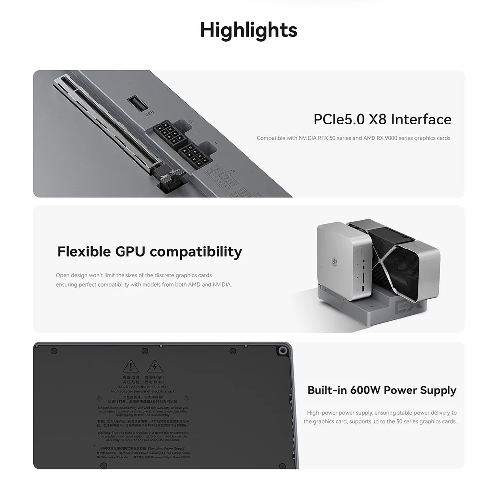 Beelink EX Pro Dual chips with turbo-charged performance built-in 600w power supply