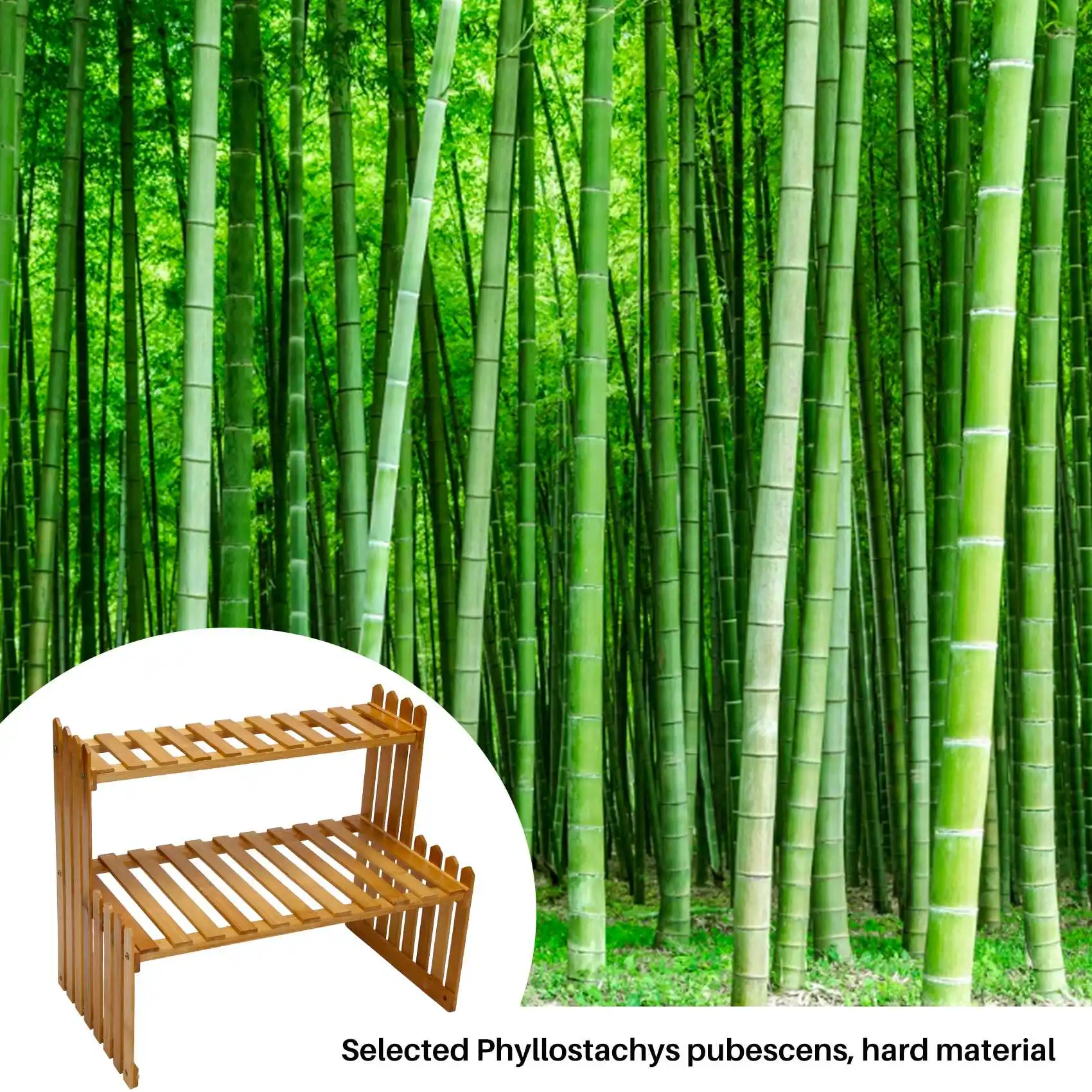 ХОРОШО-2-слойная бамбуковая полка для хранения, кухонная банка для специй, бутылка, стеллаж для приправ, украшение, органайзер, полка, домашние настольные стеллажи