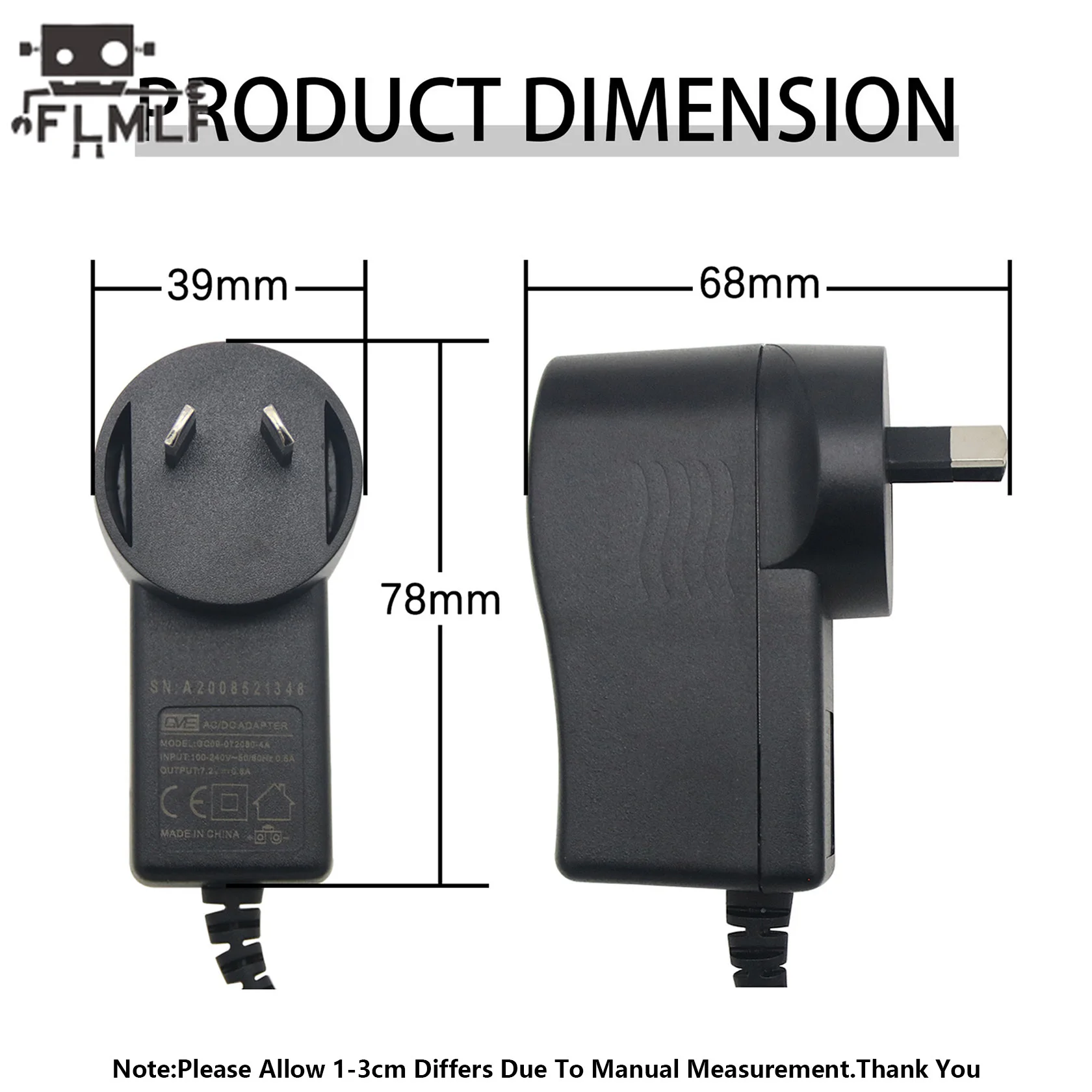 Rc Car Receiver Nickel Hydrogen Battery US AU ES Charger for 1/5 HPI ROFUN BAHA ROVAN KM BAJA 5B 5T 5SC Truck Parts