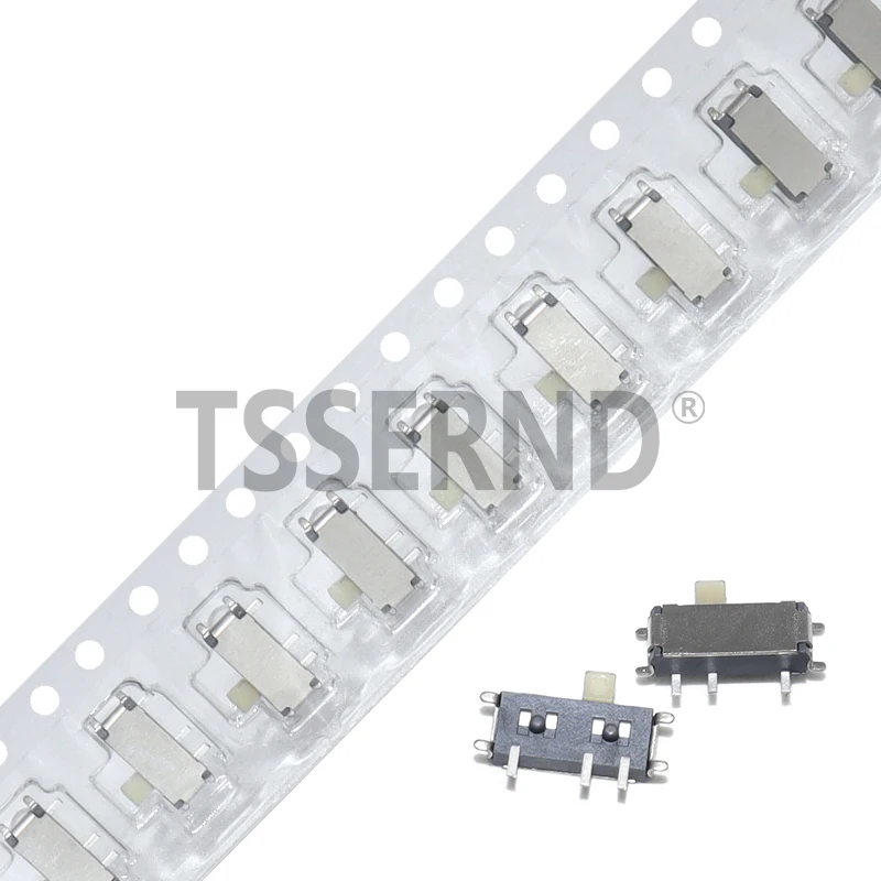 50PCS Mini 7-Pin On/Off 1P2T SPDT MSK-12C02 SMD Toggle Slide Switch For MP3 MP4