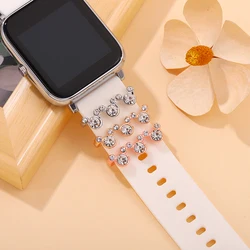 Bracelet Decorative Charms Cartoon Cute Charms for Apple Watchband Silicone Strap Jewelry Charms for Smartwatch Ring Charms Stud