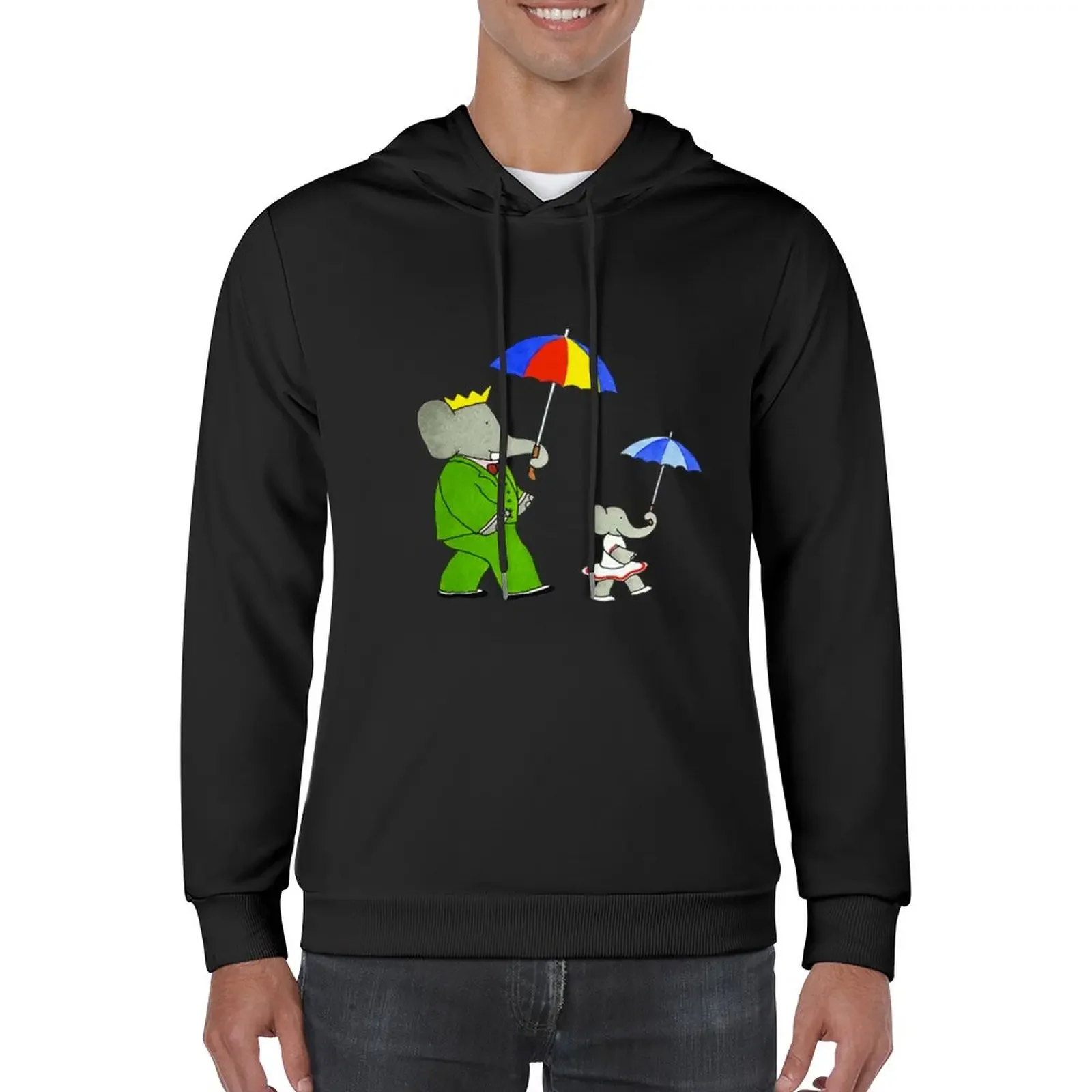 

New Babar and flora Pullover Hoodie autumn new products blouse hoodies and sweatshirts new