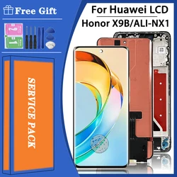 X9B Display Screen Replacement For Huawei Honor X9b LCD ALI-AN00 Display Screen Touch Digitizer Assembly With Fingerprint