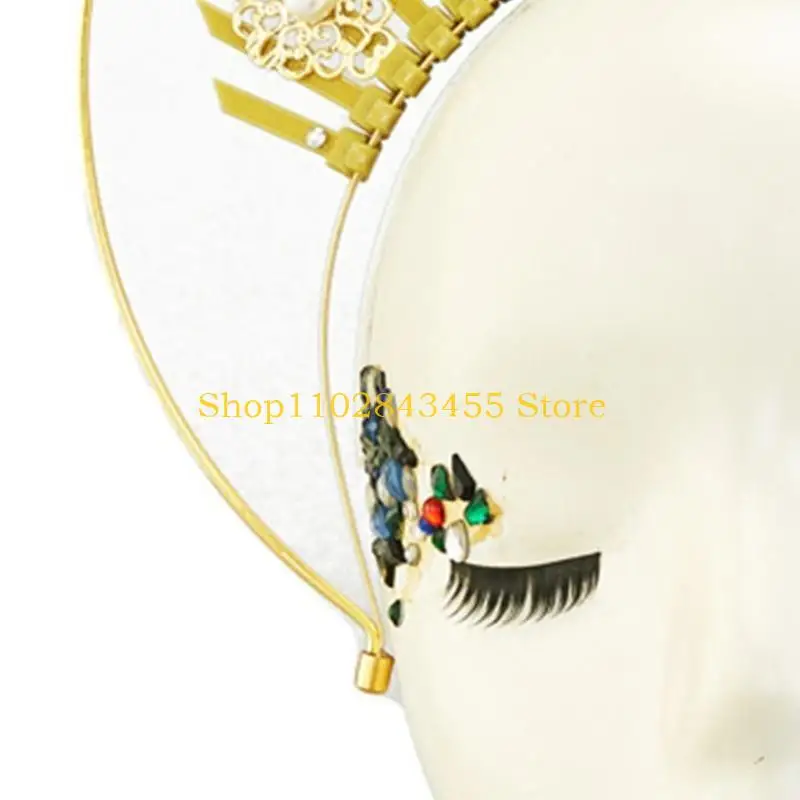 

49MC Spiked Crown Headpiece Mary HaloCrown Headband Headpiece