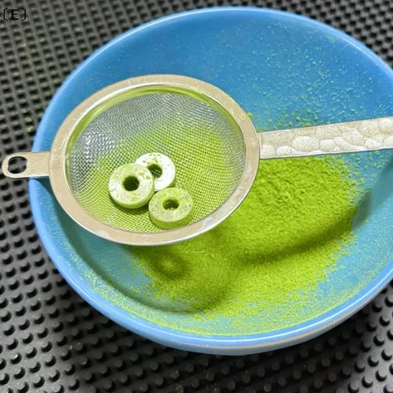 〔E〕Stainless Steel Matcha Sifter Fine Mesh Anti-Caking Baking Tool Portable For Outdoor Picnic Home Cafe Matcha Preparation
