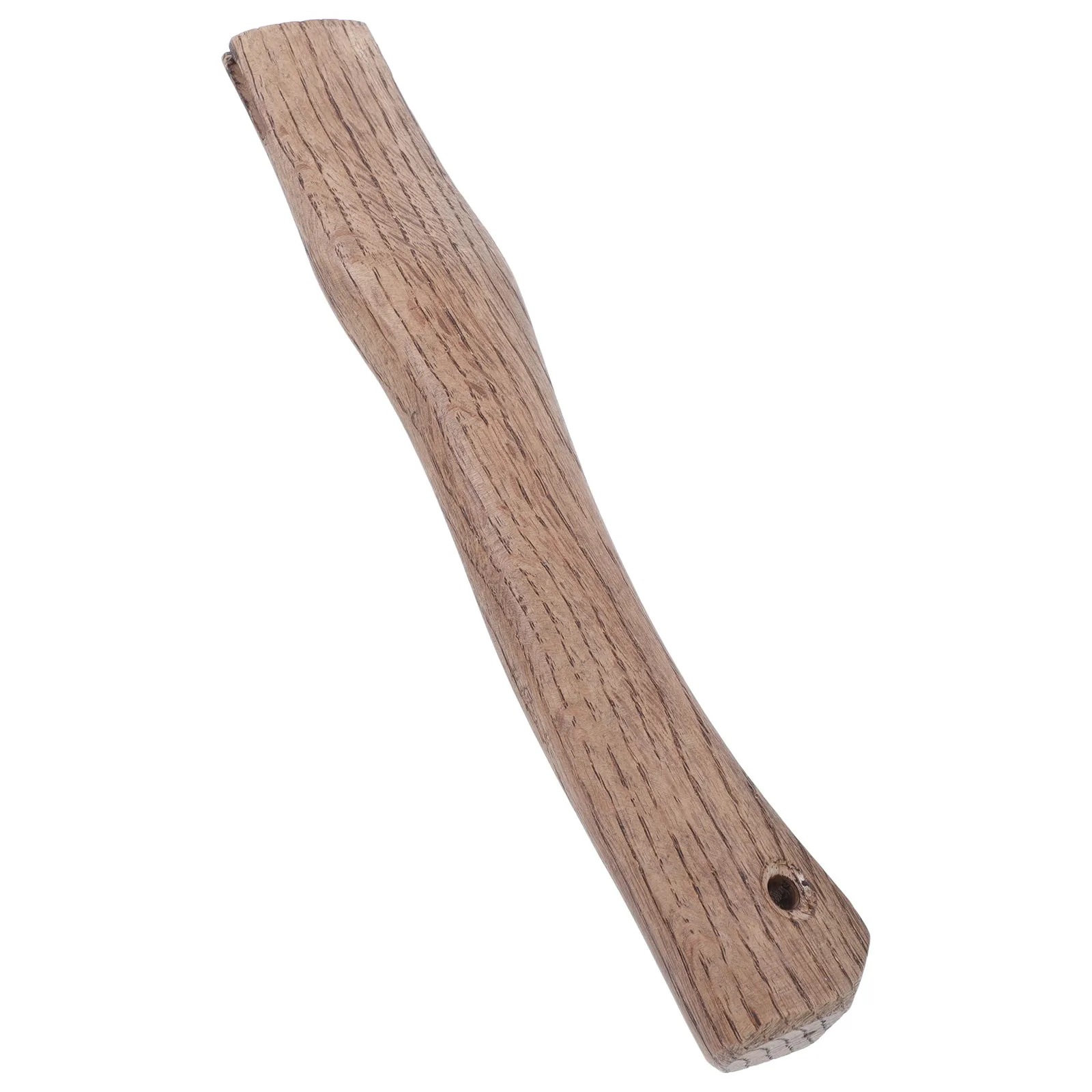 27Cm Carbonized Qiangang Wood Axe Handle Replacement for Woodworking Tiger Head Ergonomic Grip Hatchet Camp Axe Wooden Handle