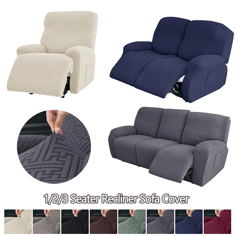 

1/2/3-местный чехол для дивана с откидной спинкой, отдельный жаккардовый чехол для кресла, чехол для шезлонга, офисный отель, диваны с откидной спинкой