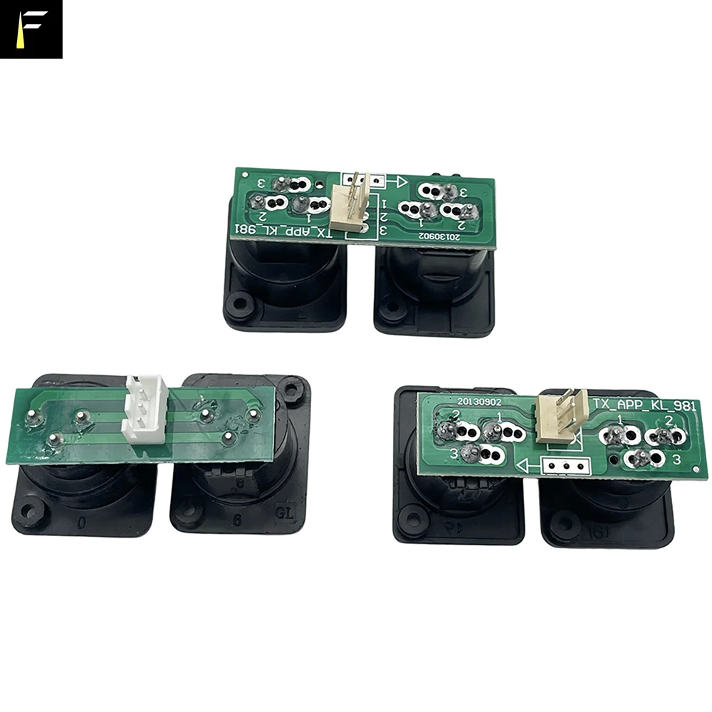 2pcs 7R/5R 200/230 DMX512 Signal Connect Board Part Little PCB 3pin XLR DMX Connector with Chip Board Repair Replacement image 5