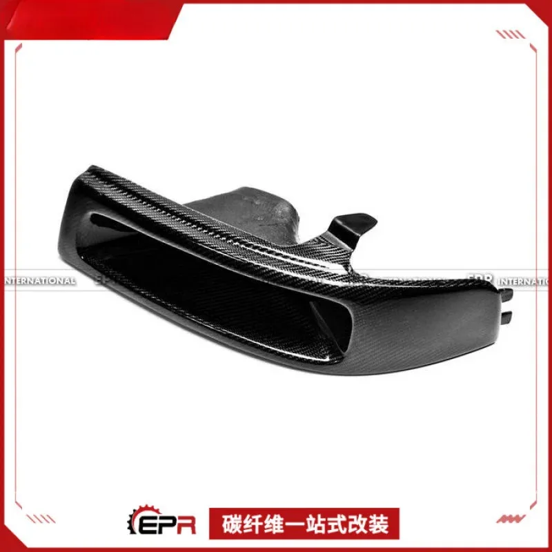 

Для Mitsubishi Evolution 5/6 глянцевая рамка передней фары из углеродного волокна и воздухозаборник