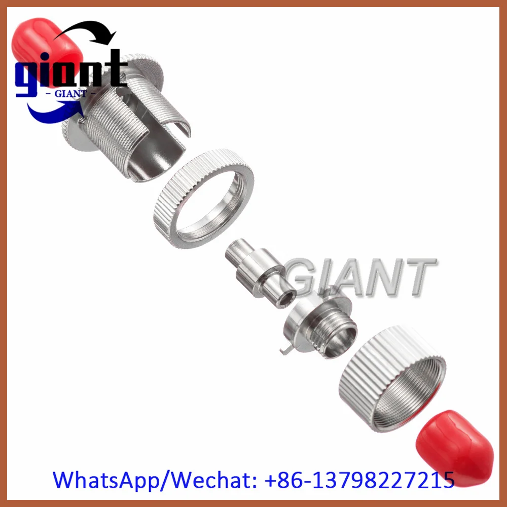 5Pcs FC/UPC FC/APC Adjustable Fiber Optic Attenuator 0-30dB Adjustable Adapter Simplex Singlemode Fiber Adaptor Connectors