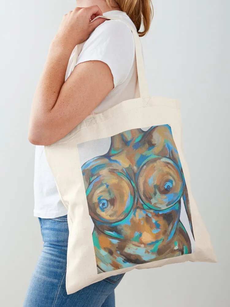

Blue Nude Tote Bag hand bag free delivery bags canvas tote bags Eco bag