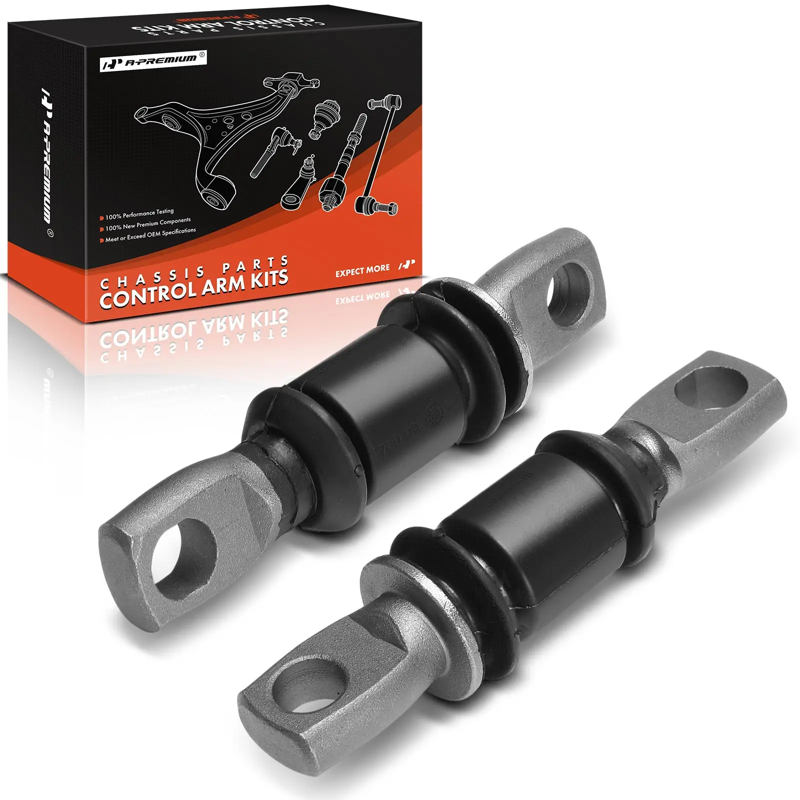 A-Premium 2x Front Lower Forward Control Arm Bushing for Hyundai Elantra 2001-2006 Kia Spectra 2004-2009 Spectra5 2005-2009
