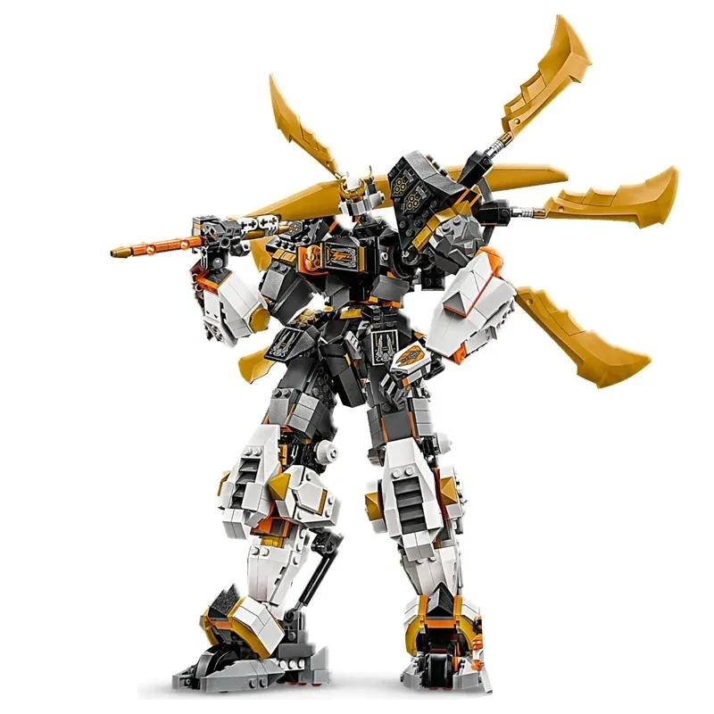 Conjuntos moc compatíveis série ninja blocos de construção cole titan dragão mech dragões subindo brinquedos das crianças montagem presente