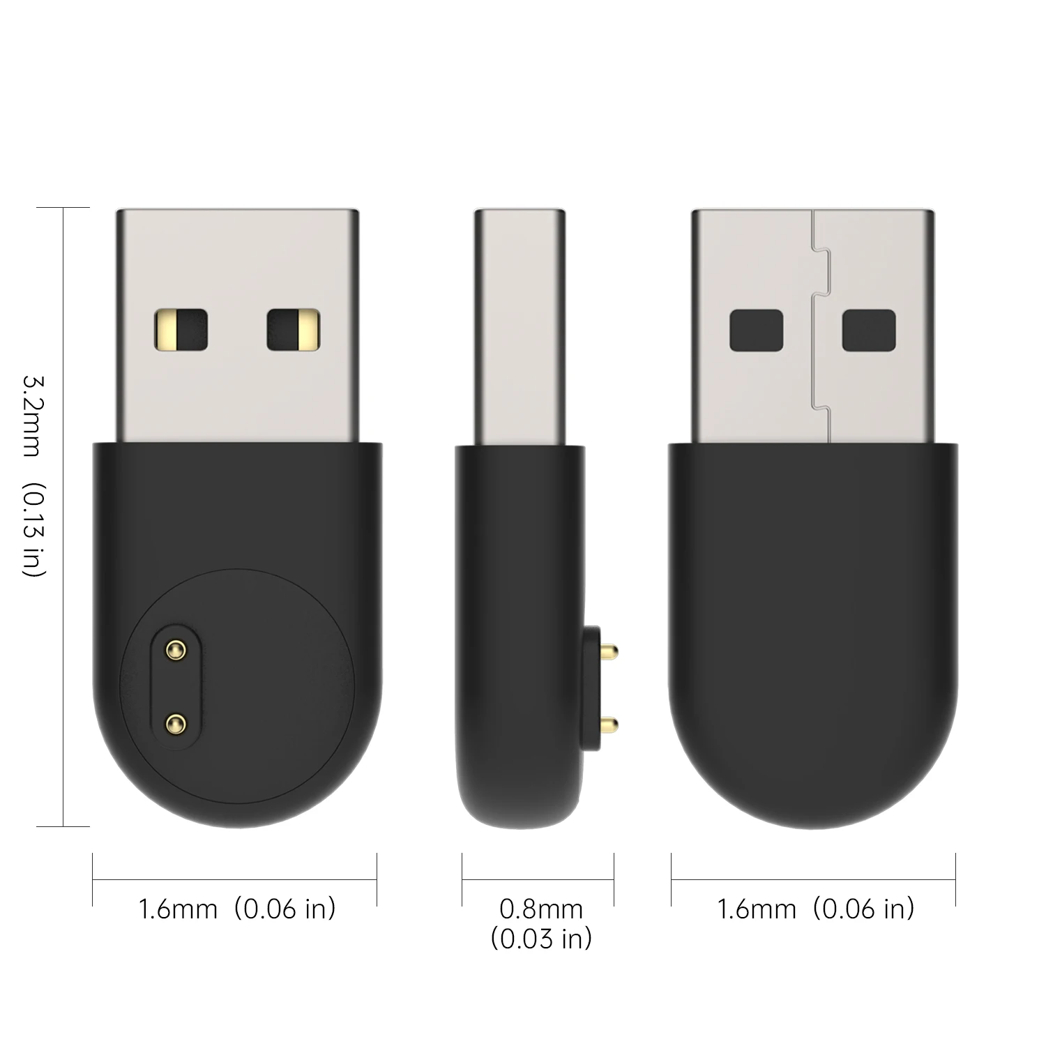USB Charger For Xiaomi Mi Band 7 6 5 Charging USB NFC Global Version Adapter Tiny Design Portable