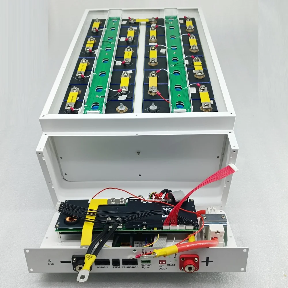XR14 48V 280AH LiFePO4 Batteriebox 16S 51,2V DIY-Kit mit 7-Zoll-LCD JK BM Kompatibel 280Ah 304Ah MB314Ah 320Ah – Detail 14
