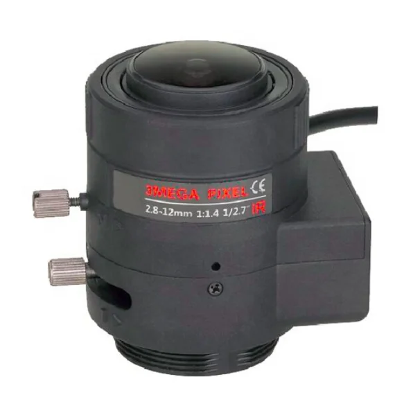 

3 Megapixel P-Iris Lens 2.8-12mm with 1/2.7" Format CS Mount High Quality Lens