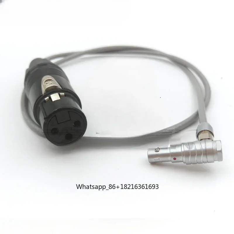 1pcs Mini/RED Audio Cable 5-pin To Canon Three-pin Mother