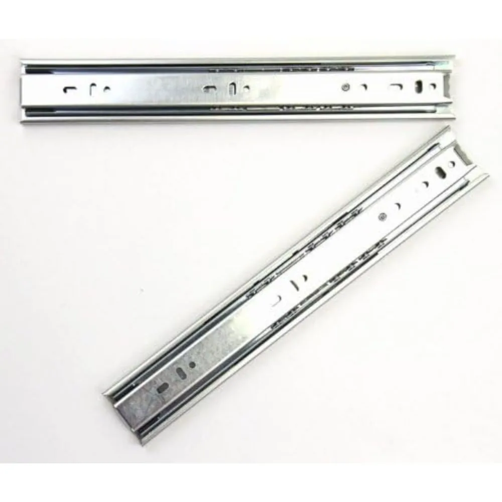 Guide per cassetti con cuscinetti a sfera a estensione totale - nominale di 100 libbre, 20 set neri, 10 paia per soluzioni di archiviazione durevoli