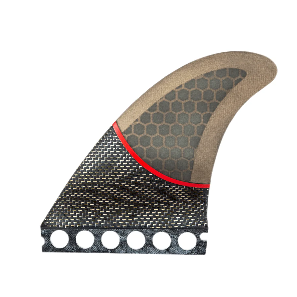 [Recomendar] Aleta de surf FCS2 G5, tabla de surf de panal de medio carbono, aleta de pescado de alto rendimiento, adecuada para ondas grandes