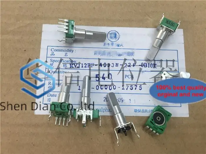 Original new 1pcs Encoder RV112FF-40B3N-22F-0B10K360 degree turn gain potentiometer