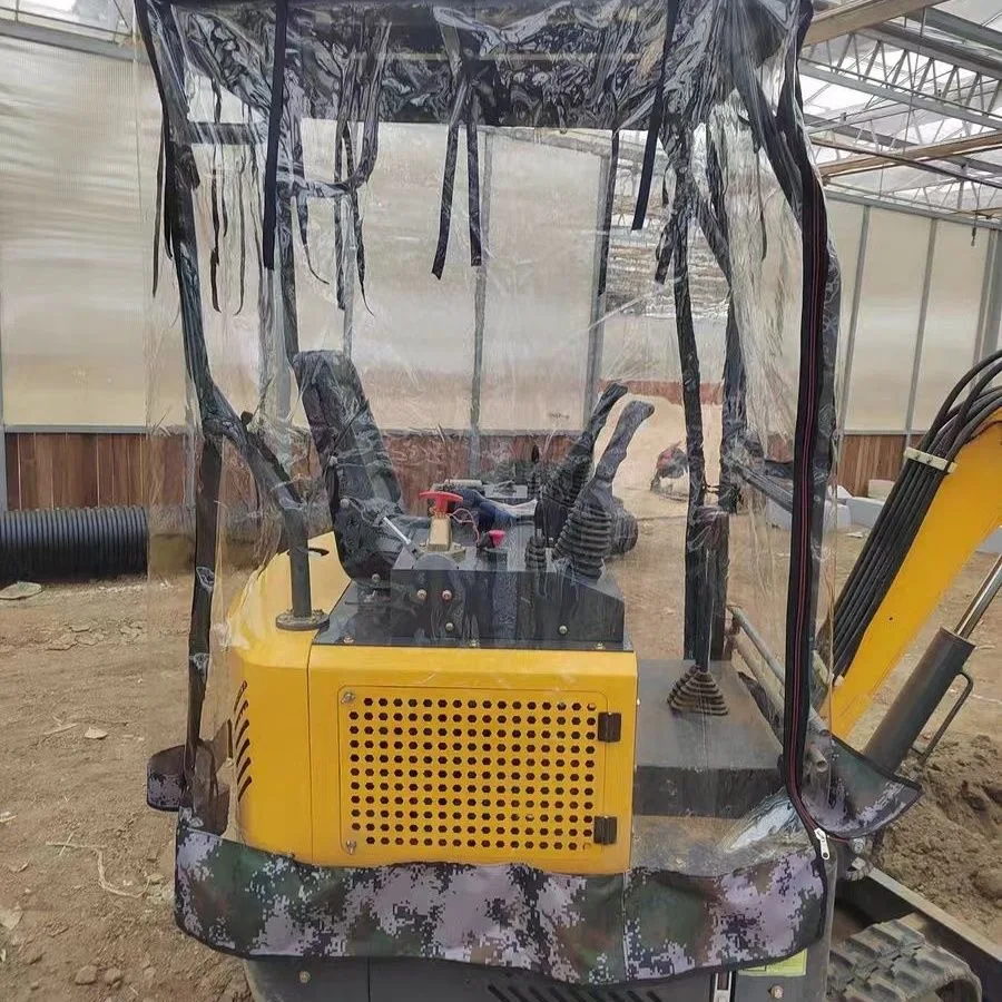 Mini Escavadeira Capa de Carro Toldo Quente Pvc À Prova de Vento Para Kubota JCB Yanmar Sany