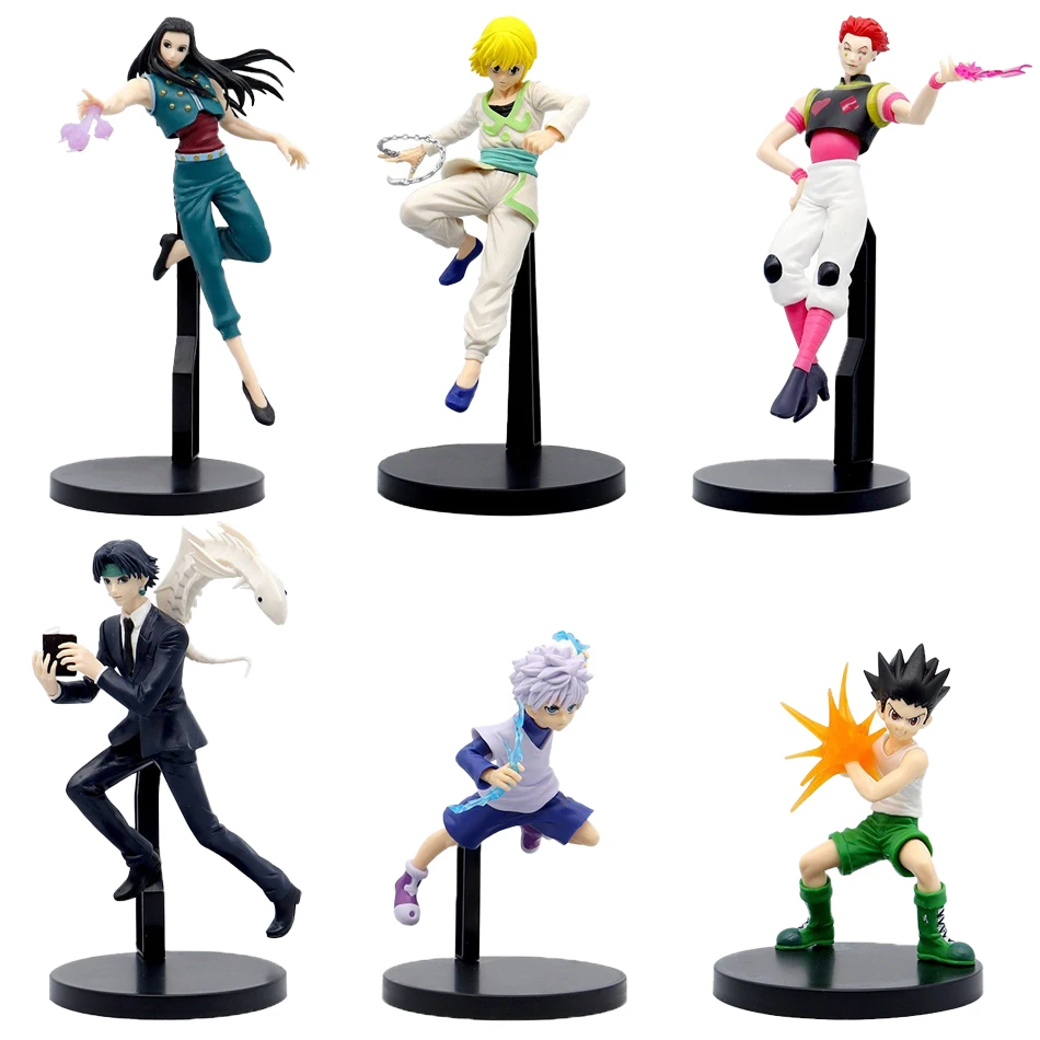Hunter x Hunter GON FREECSS Anime Figuur Killua Zoldyck Action Figure Kurapika Beeldje Volwassen Collectible Model Pop Speelgoed