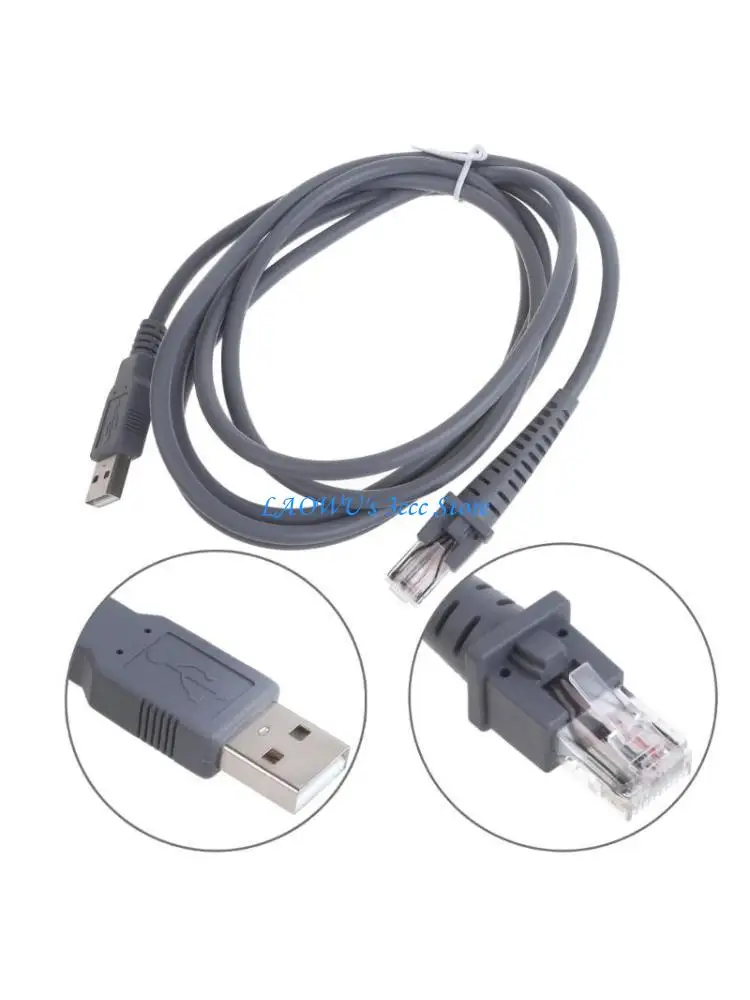 

Y8AD Versatile Data Cable 2m/7FT Scanner Cable for GD4130 QD2100 GBT4100 Scanner
