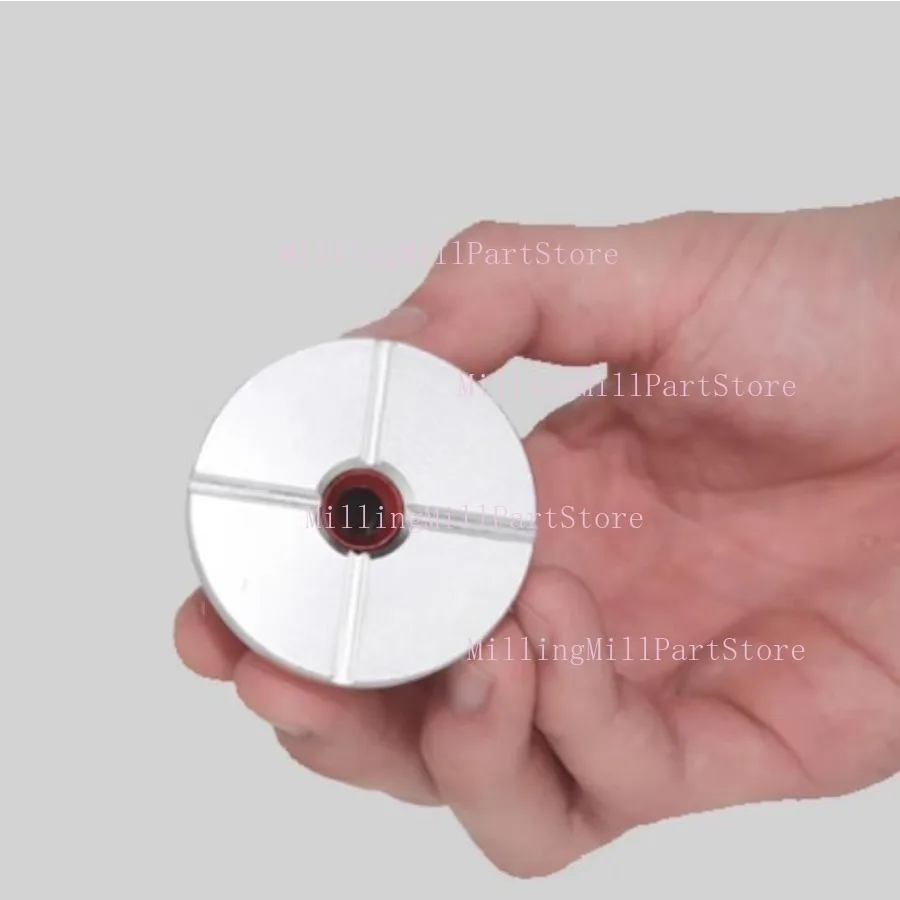 1 proceso de vacío, infusión de resina de fibra de carbono, boquilla de válvula de vacío de Metal autosellante, conector de bolsa de vacío reutilizable, Base roja
